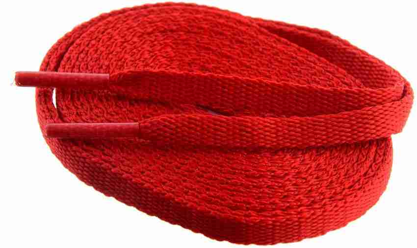 Red flat shoelaces on sale
