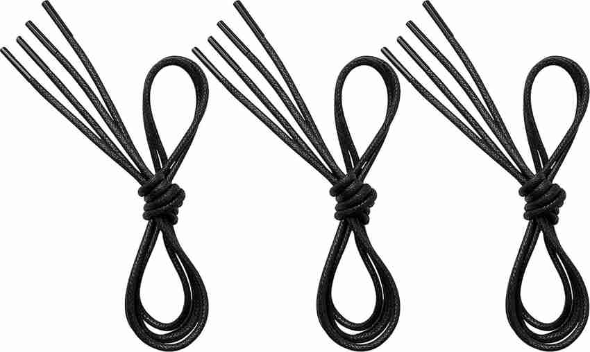 SHOESHINE formal cotton 2mm very thin Shoe Lace with Extra Shine