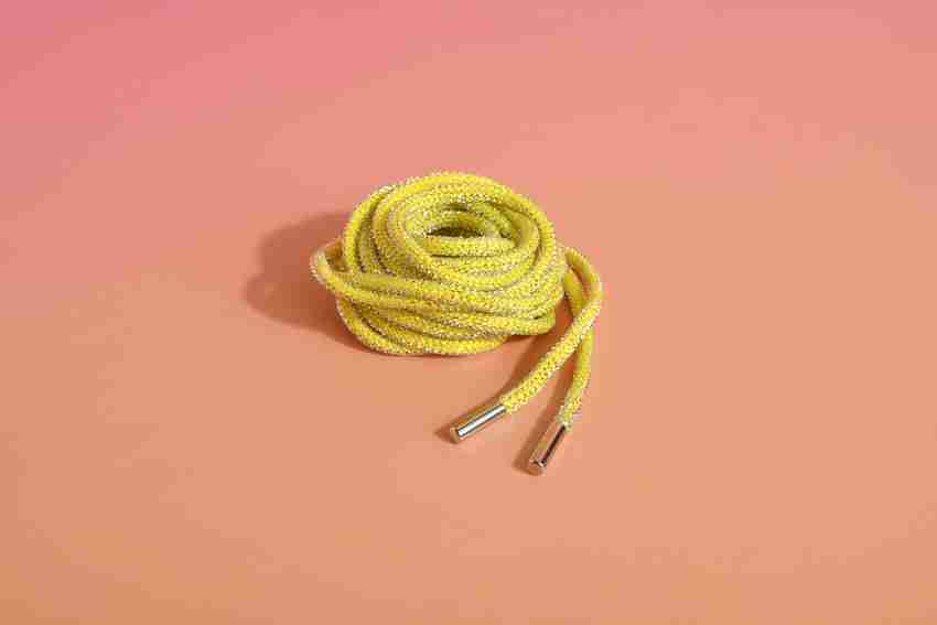 Yellow round sale laces