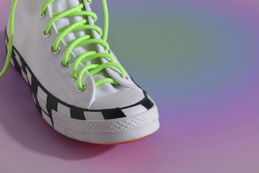 KNOTTY Rope Laces for Sneakers and Shoes Lime Green with
