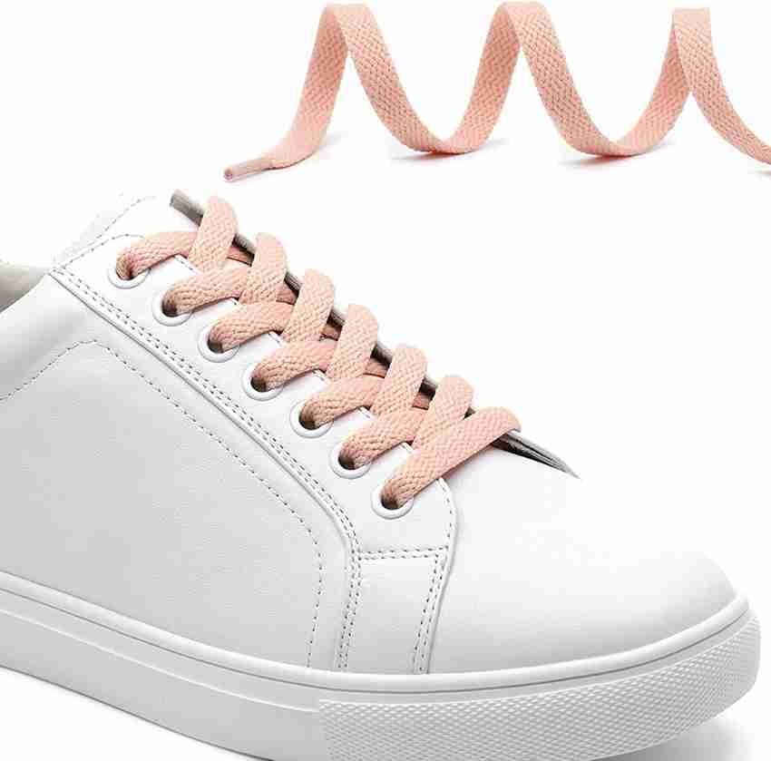 Peach shoe laces hot sale