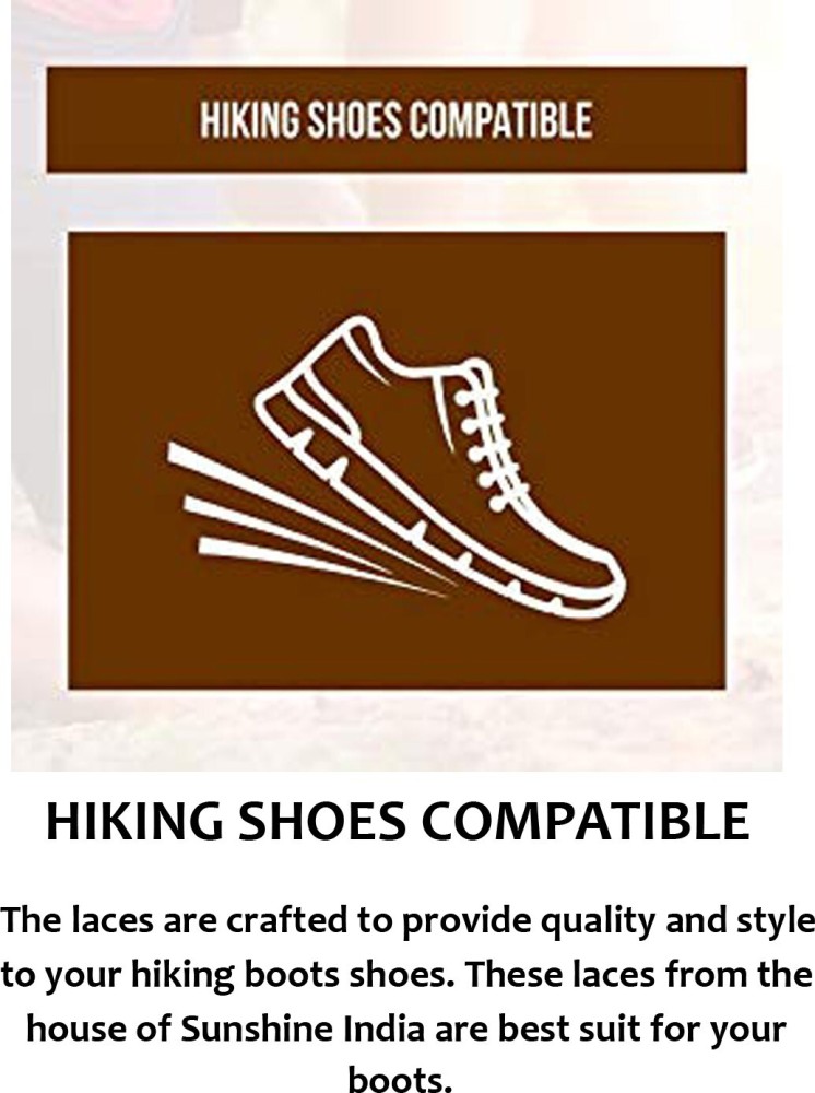 Trekking hot sale shoe laces