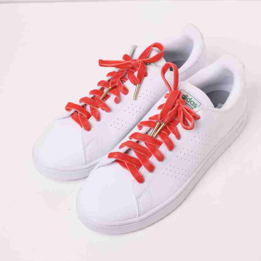 Red shop shoe strings