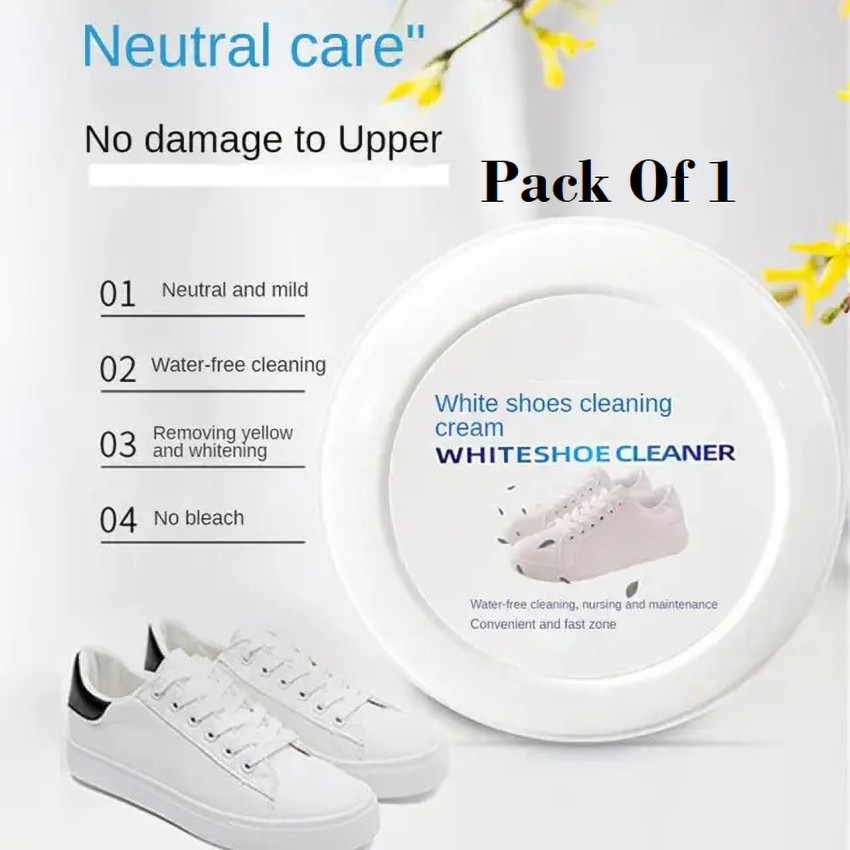Silver tech 1 Pc -White Shoes Cleaner Polish For School Shoes,Sneaker  Cleaner,Cleaning Cream Canvas, Leather, Nubuck, Patent Leather, Sports,  Suede, Synthetic Leather, Velour Shoe Cream Price in India - Buy Silver tech