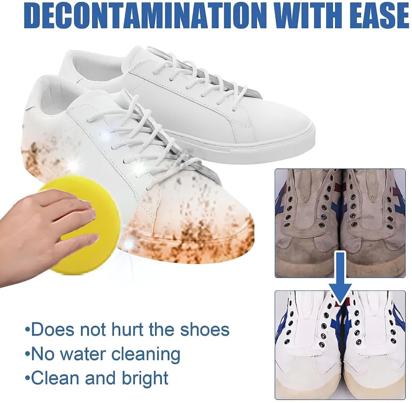 Dominic White Shoe Cleaning Cream, Practical Shoe Cleaning Kit