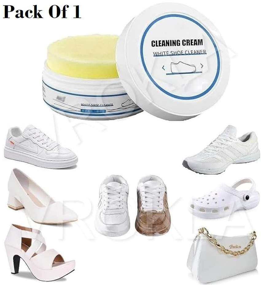 White polish for cloth shoes store