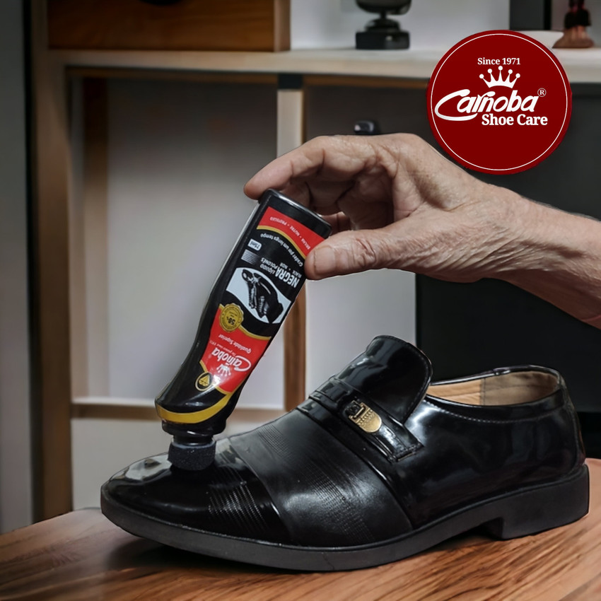 How to shine synthetic leather shoes best sale