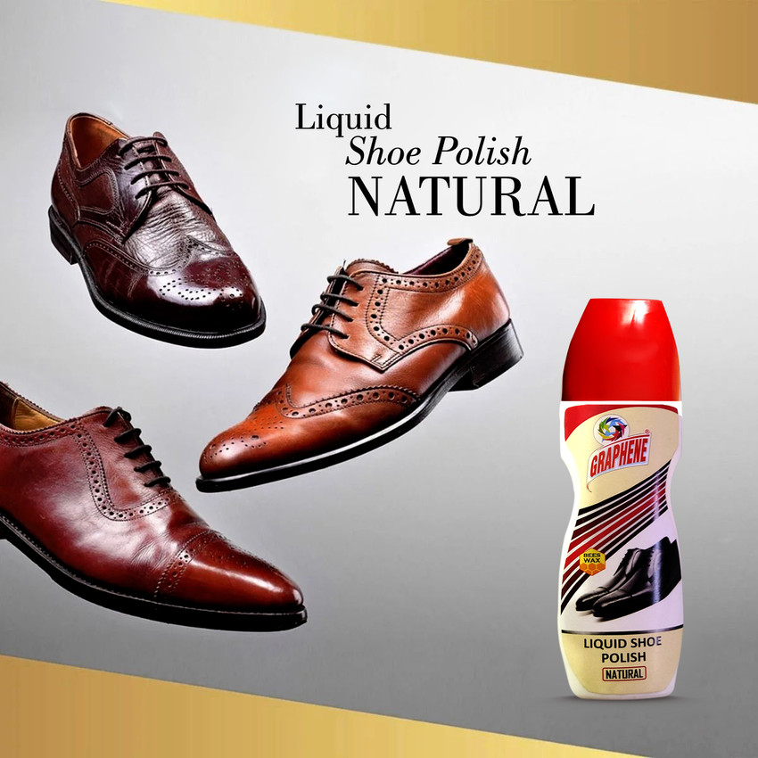 aKuu Pack of 3 2 Natural Color Liquid Shoe Polish 1 Dual Side Shoe Brush. Leather Synthetic Leather Shoe Liquid Polish Price in India Buy aKuu Pack of 3 2 Natural Color Liquid