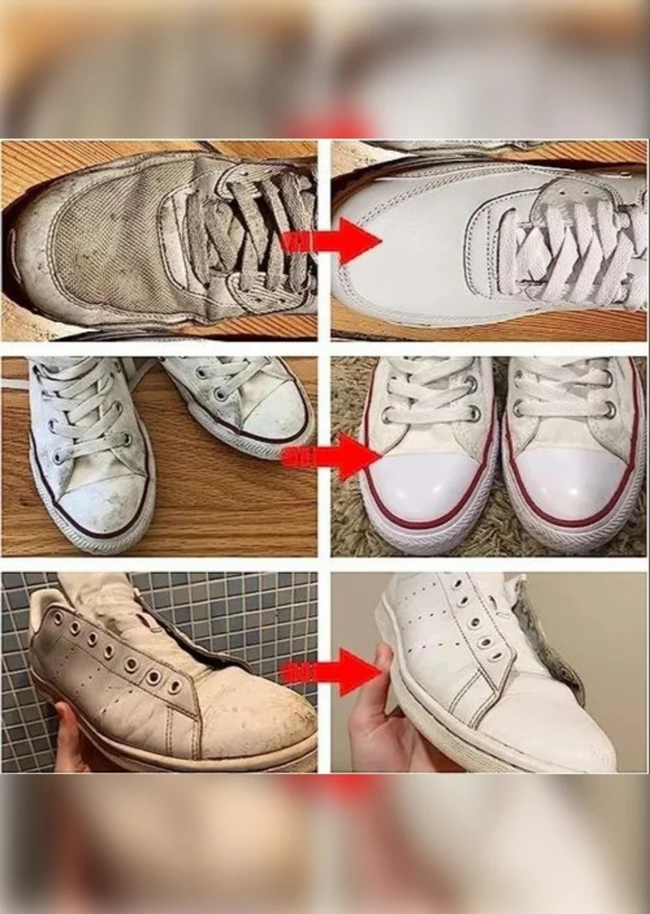 Deep clean white shoes shop