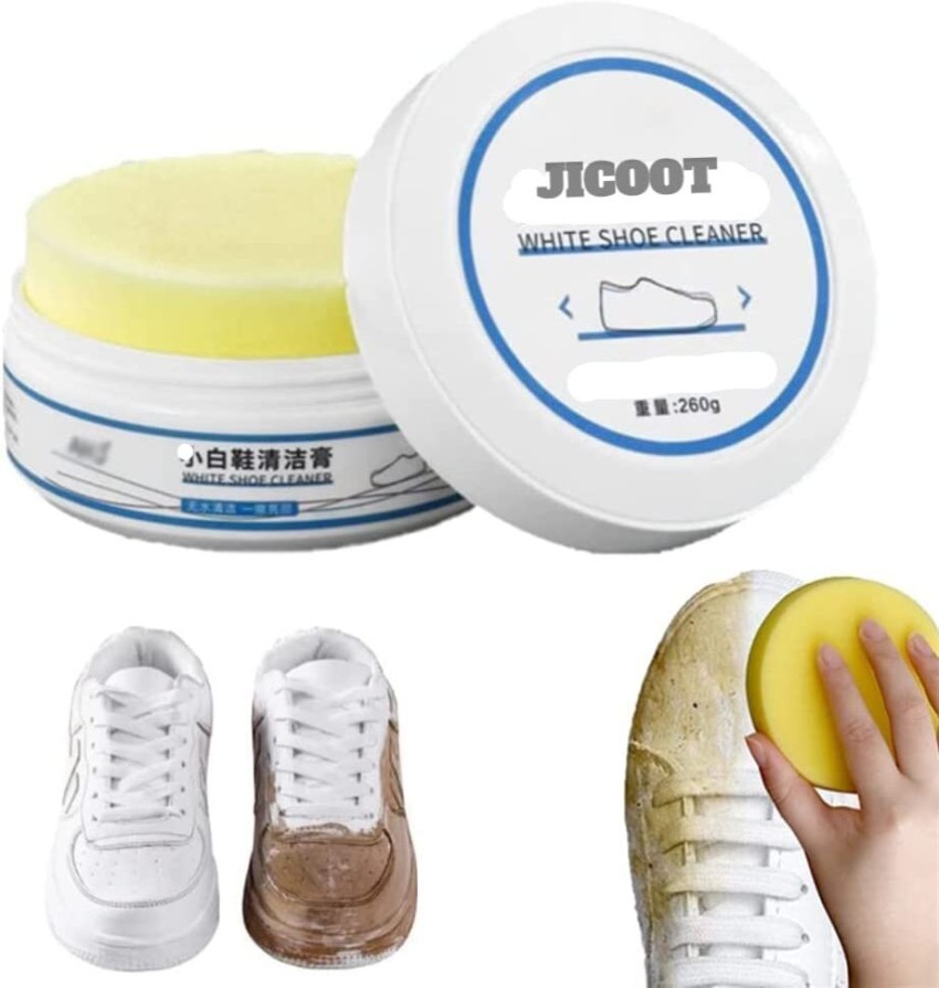 AARADH White Shoe Cleaning Cream, Practical Shoe Cleaning Kit - Shoe Cream  with Canvas, Leather, Nubuck, Patent Leather, Sports, Suede, Synthetic  Leather, Velour Shoe Cleaner Price in India - Buy AARADH White Shoe  Cleaning Cream, Practical