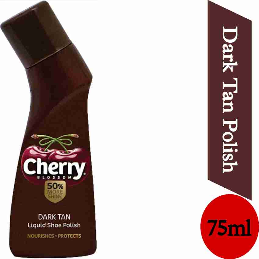 Cherry blossom dark store tan shoe polish