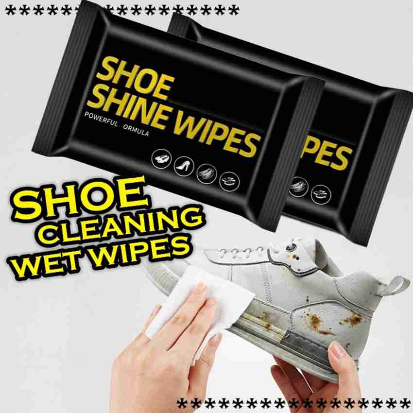 Shoe deals polish wipes