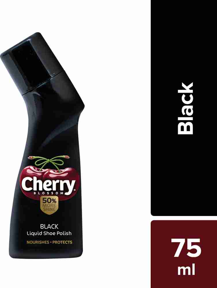 Cherry blossom black liquid shoe polish online