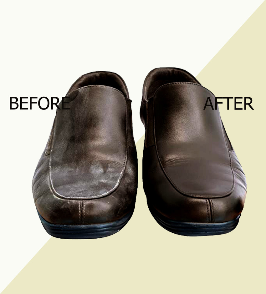 How to shine faux leather shoes outlet