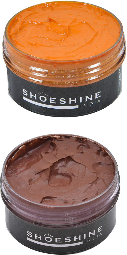 Tan colour shoe polish online store