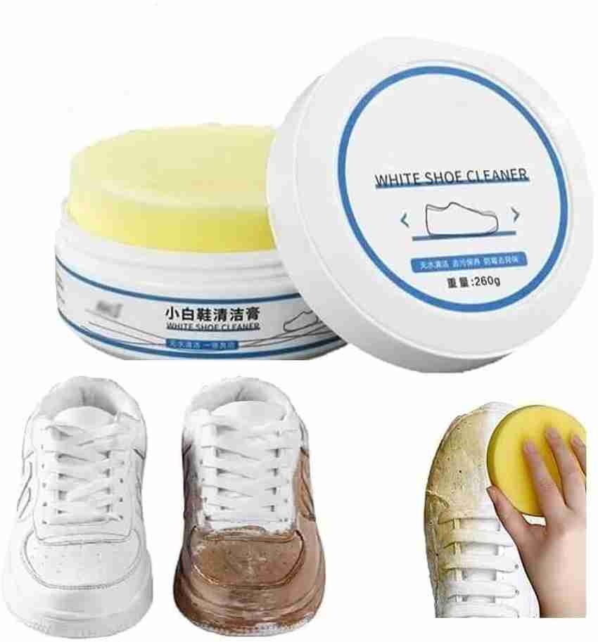 Dominic White Shoe Cleaning Cream, Practical Shoe Cleaning Kit