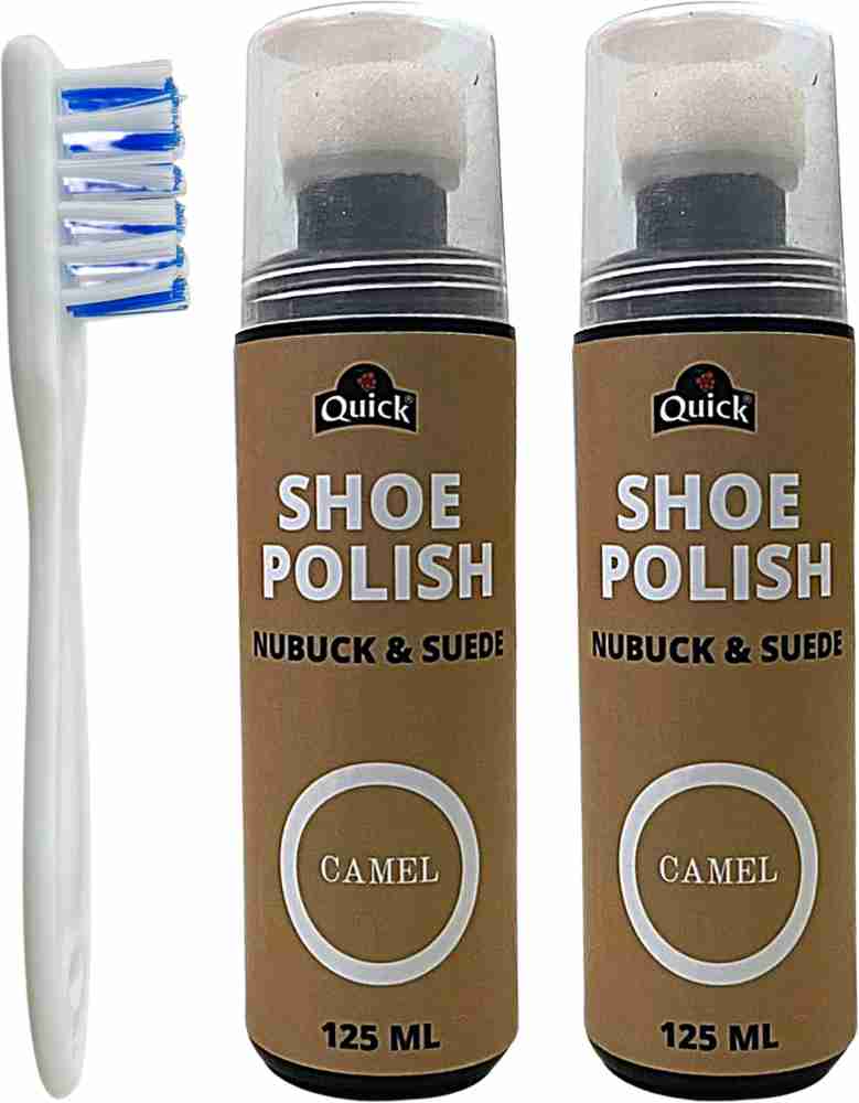 Camel colored shoe polish shop