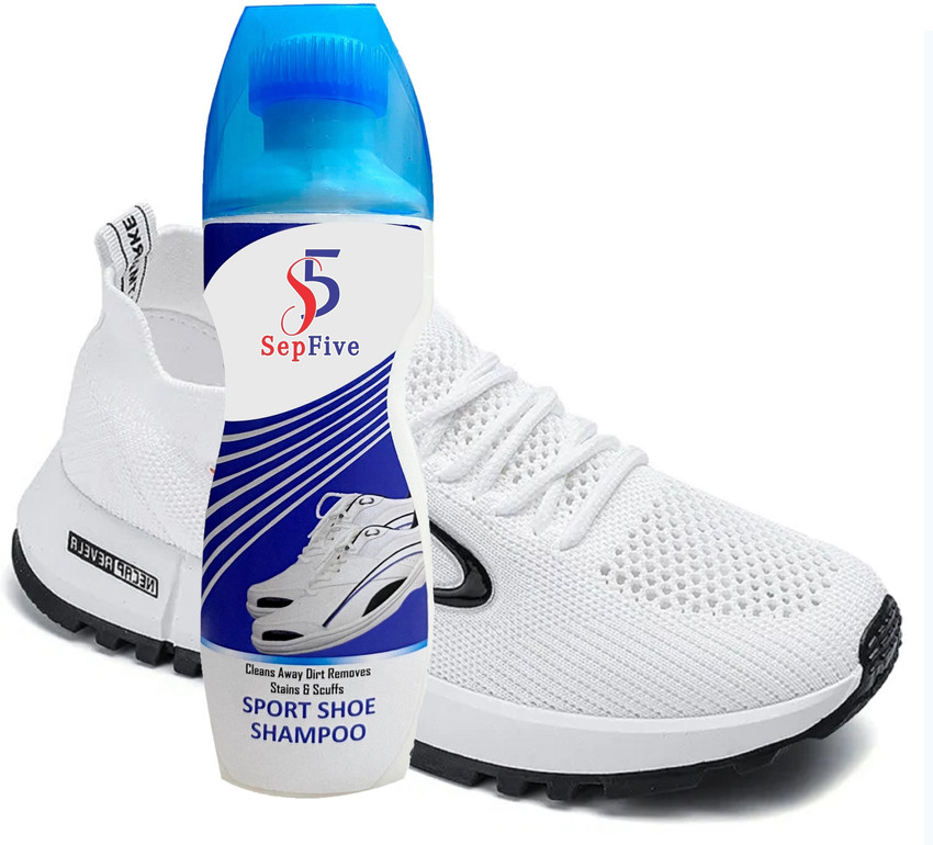 SepFive Combo Pack of 3 Black Brown Liquid Shoe Polish and White Sports Shoe Shampoo Sports Leather Shoe Cleaner Price in India Buy SepFive Combo Pack of 3 Black