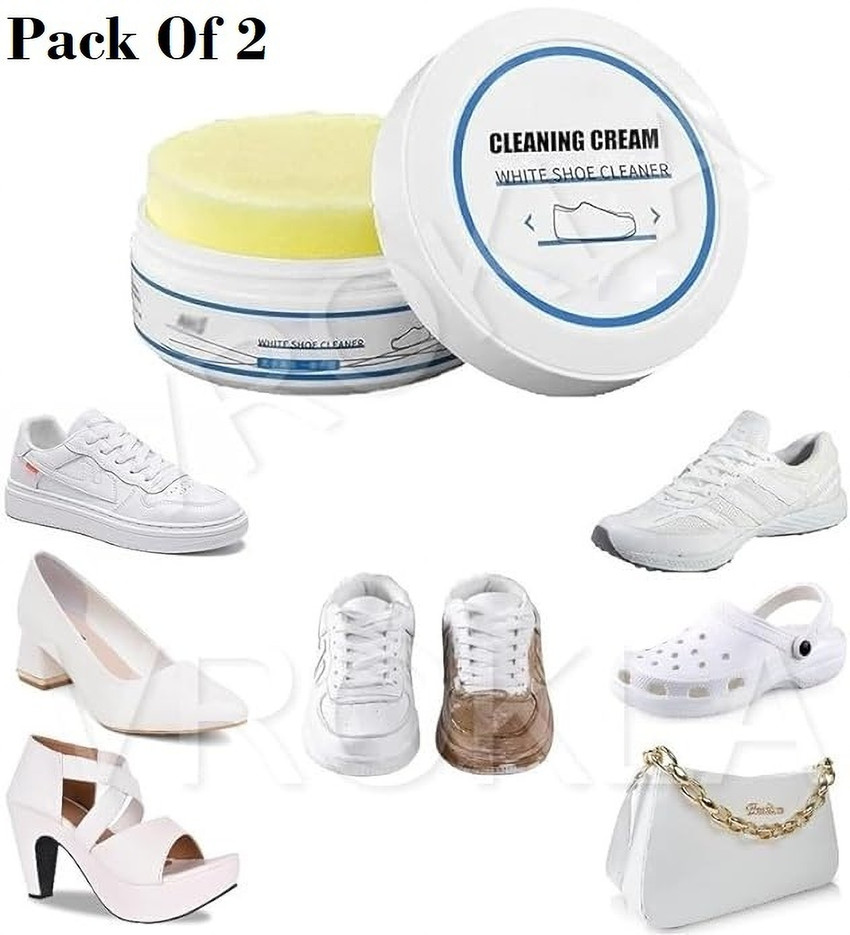 Clean polish discount canvas leather shoes