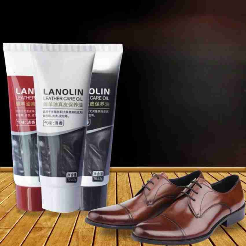 Lanolin on sale shoe polish