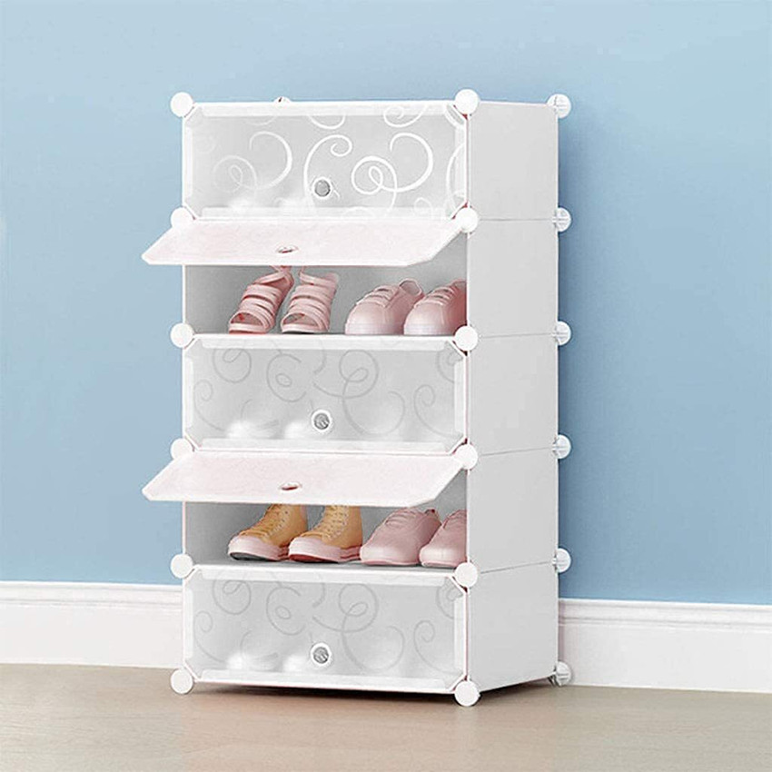 Hemovia 5 Shelf 5 Door Plastic Cubort Shoe Rack Plastic Shoe Rack Price in India Buy Hemovia 5 Shelf 5 Door Plastic Cubort Shoe Rack Plastic Shoe Rack online at Flipkart