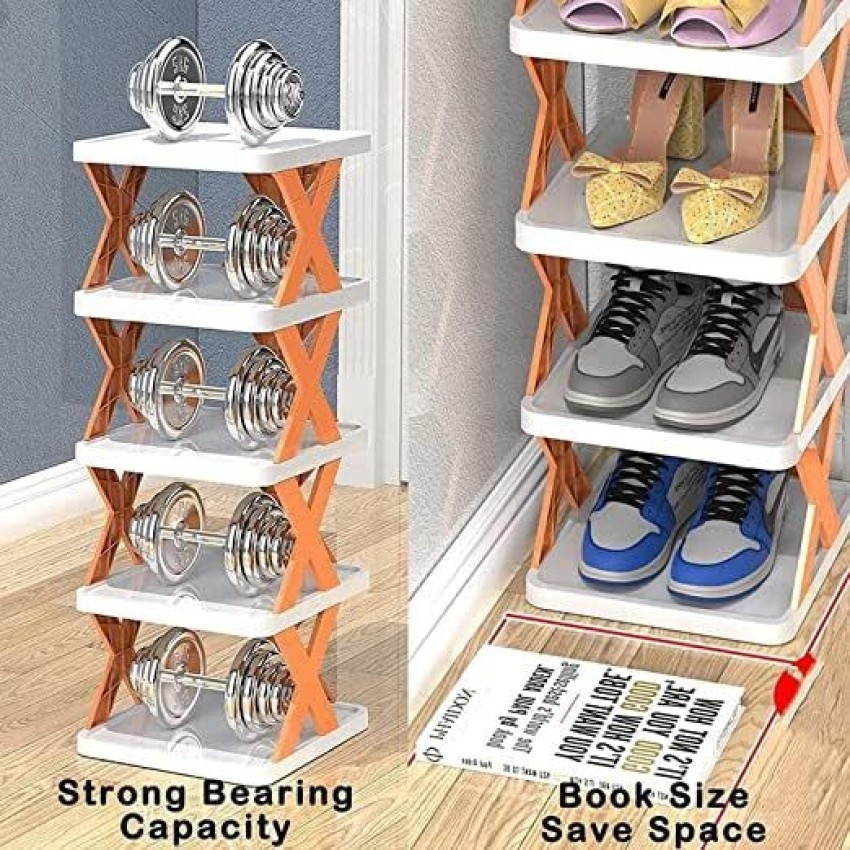 GETHIGHKP 6 Layer Shoes Stand Plastic Adjustable Shoe Rack Folding Shoe Rack Plastic Shoe Stand Price in India Buy GETHIGHKP 6 Layer Shoes Stand Plastic Adjustable Shoe Rack Folding Shoe Rack