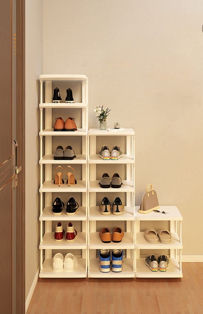 HOUSE OF QUIRK 8 Tier Shoes Stand, Shoe Rack Tower Rack Suit for