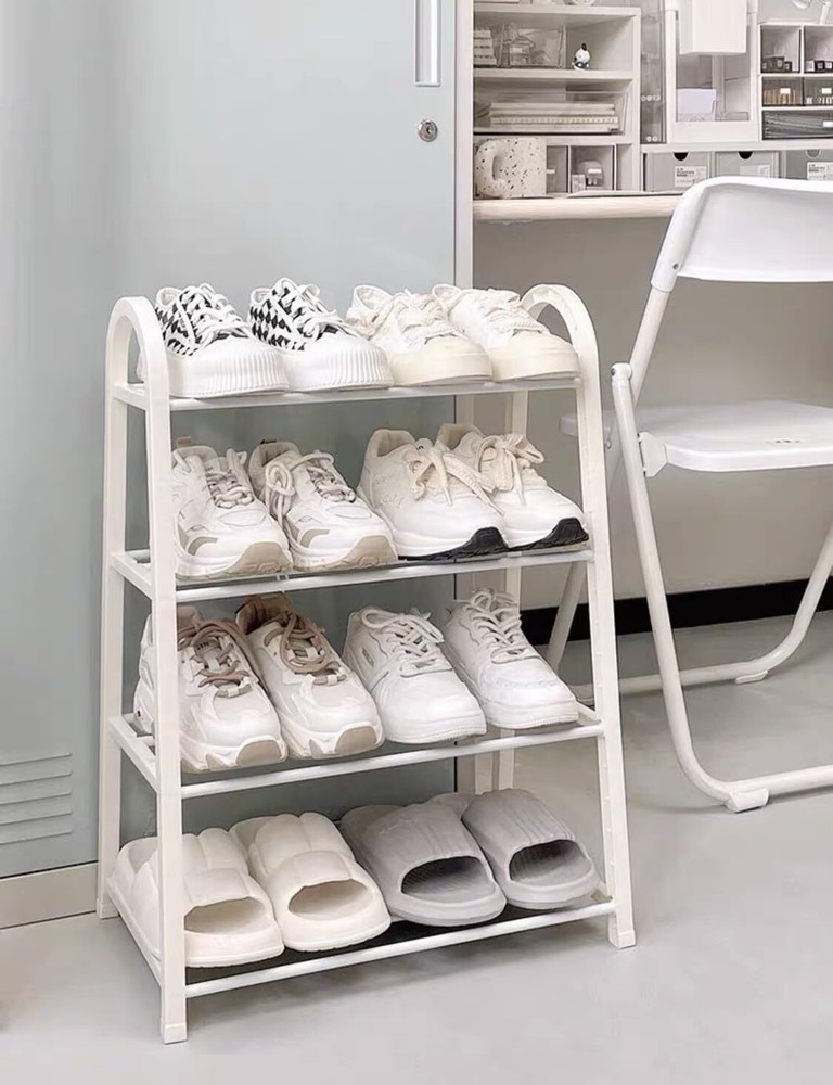lukzer A Shape 4 Layer Shoe Rack Foldable Open Shelf Storage Holder Organizer Stand Metal Shoe Rack Price in India Buy lukzer A Shape 4 Layer Shoe Rack Foldable Open Shelf