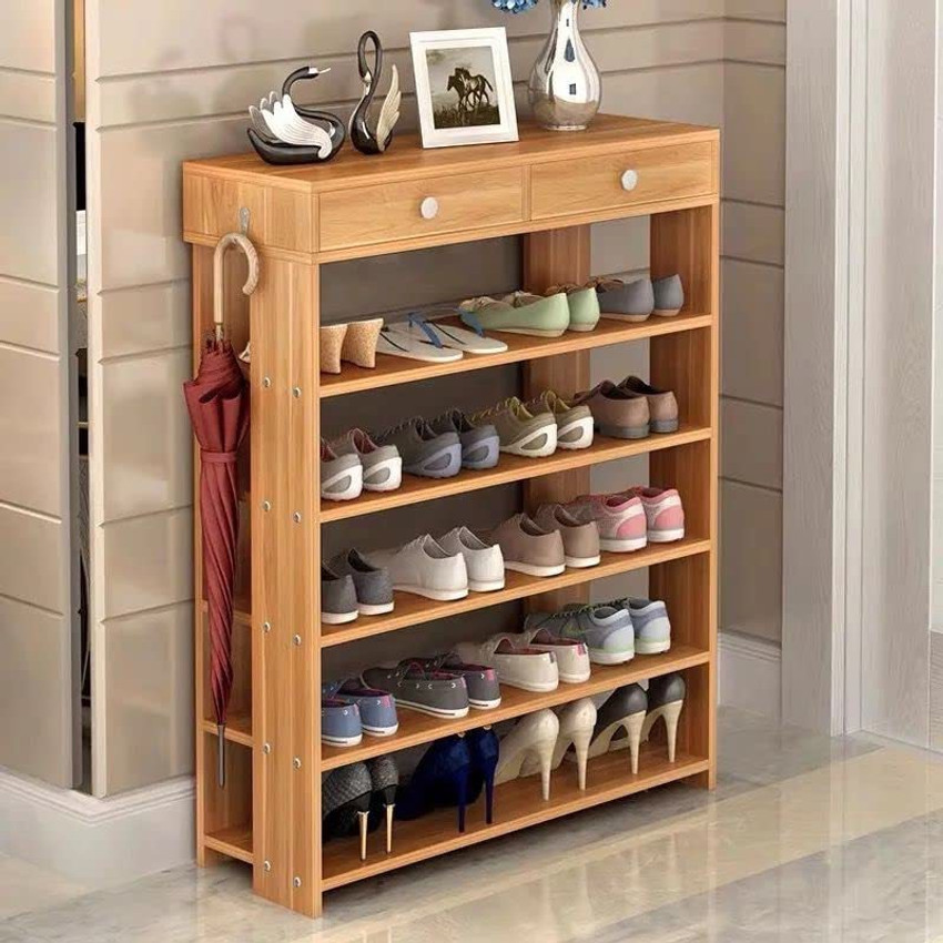 lukzer Engineered Wood Shoe Rack Price in India Buy lukzer