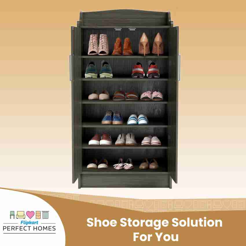 Flipkart shoe on sale rack wooden