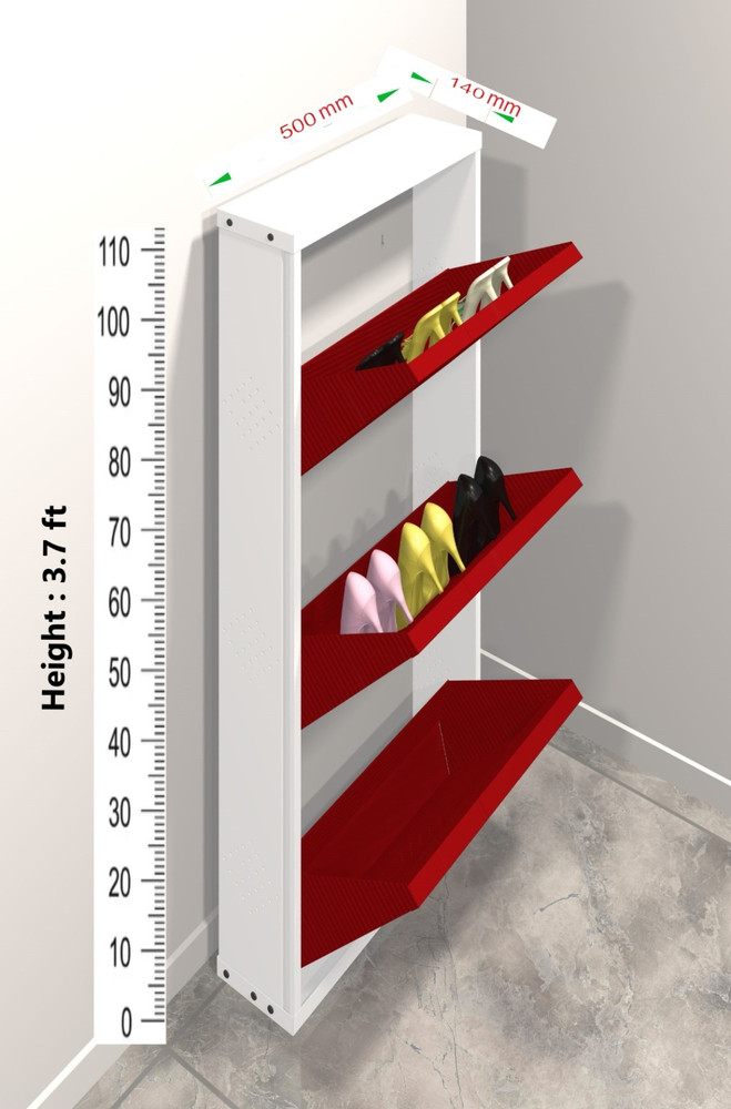 Shoe rack size in mm shop