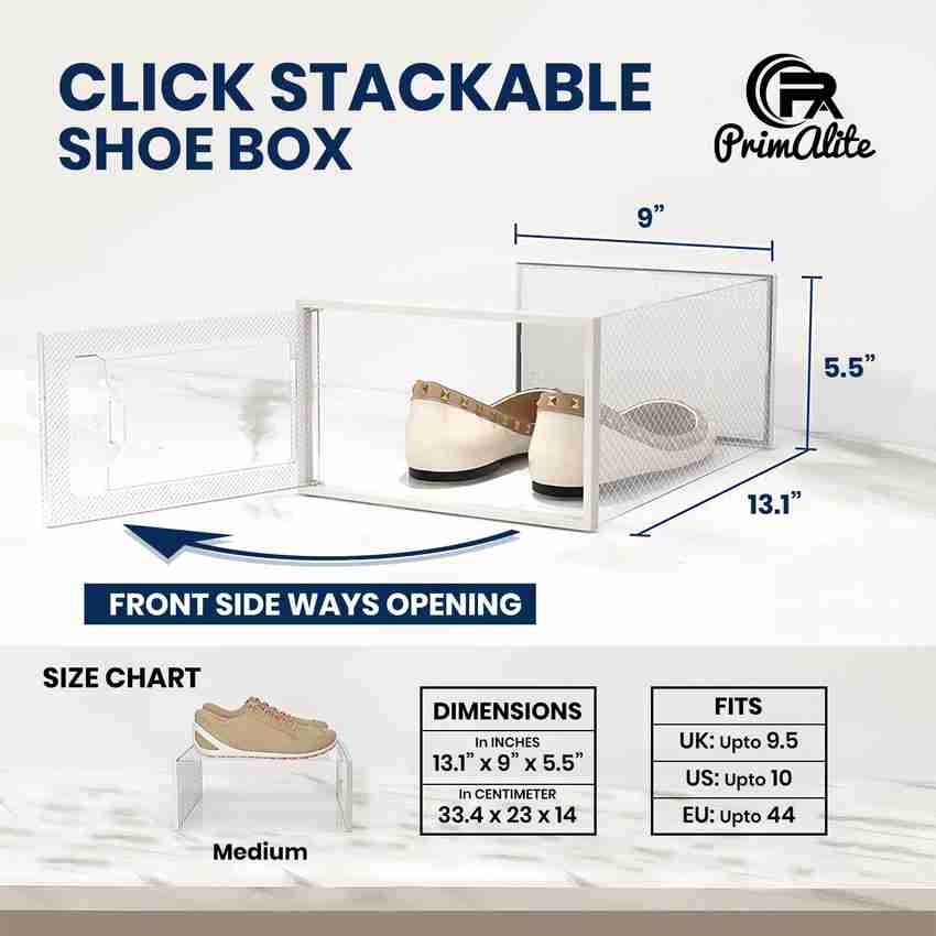 Rectangle shoe box storage sale
