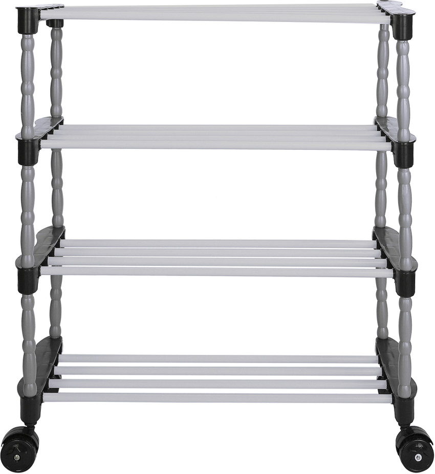 Shoe rack on wheels online