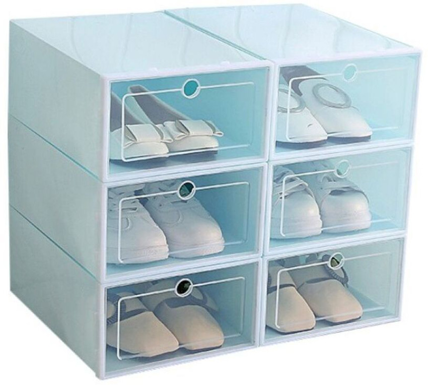 FosCadit Shoe Boxes Stackable Upgraded Sturdy Shoe Storage Boxes Plastic Shoe Rack Price in India Buy FosCadit Shoe Boxes Stackable Upgraded Sturdy Shoe Storage Boxes Plastic Shoe Rack online at Flipk...