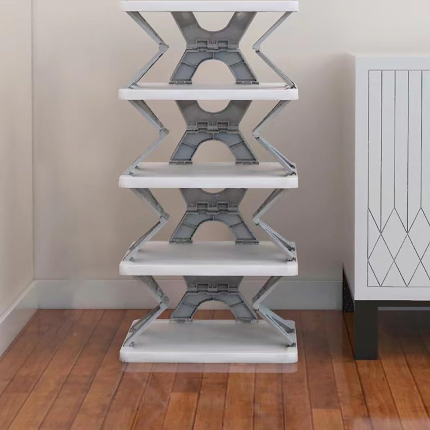 HOUSE OF QUIRK 8 Tier Shoes Stand, Shoe Rack Tower Rack Suit for