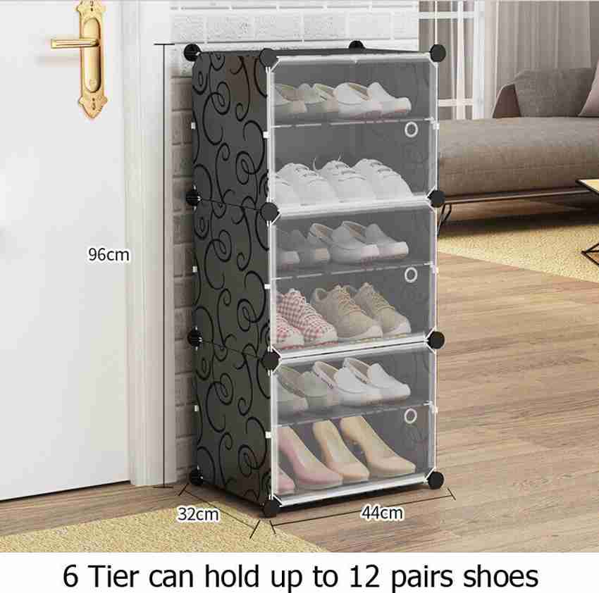 Owme Plastic 3 Door Collapsible Shoe Rack Plastic Free Stand Cubort Shoe Rack Plastic Collapsible Shoe Stand Price in India Buy Owme Plastic 3 Door Collapsible Shoe Rack Plastic Free Stand Cubort Shoe...