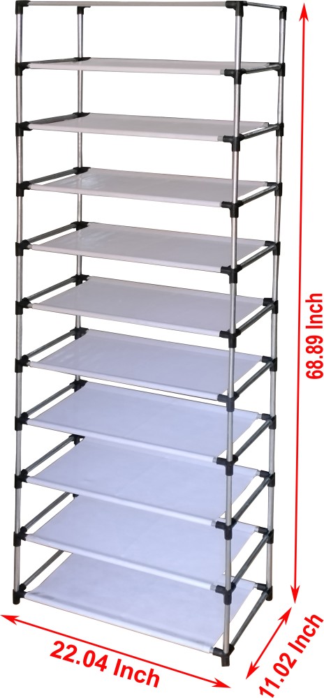 RAXON WORLD 6 Layer Heavy-Duty Shoe Rack Multipurpose Cabinet with  Non-Woven Fabric Cover 