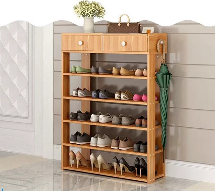 Engineered wood on sale shoe rack