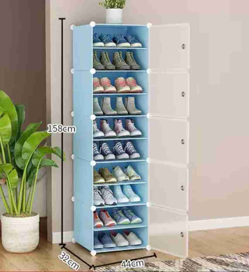 Plastic shoe rack top