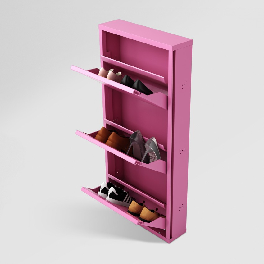 Godrej steel shop shoe rack