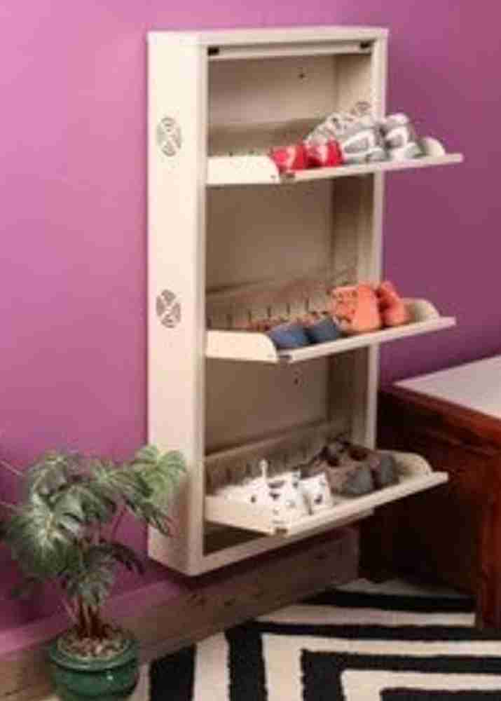 Eliteo ER3 Metal Shoe Rack Price in India Buy Eliteo ER3 Metal Shoe Rack online at Flipkart