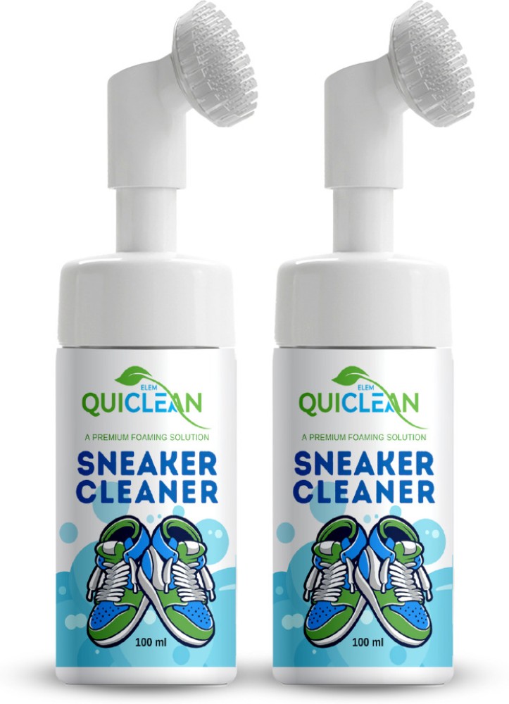 ELEM Quiclean Sneaker Cleaner Premium Foaming Solution Pack of 2