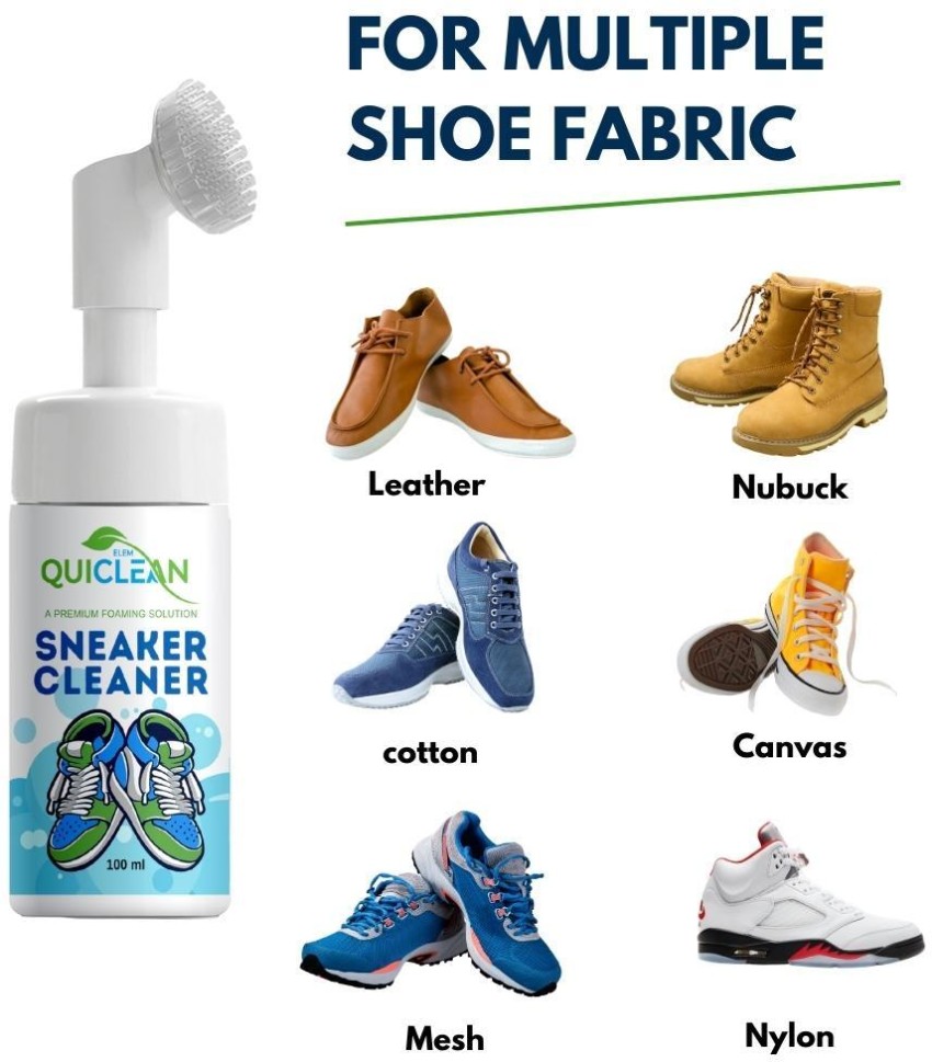 How to clean on sale white nylon shoes