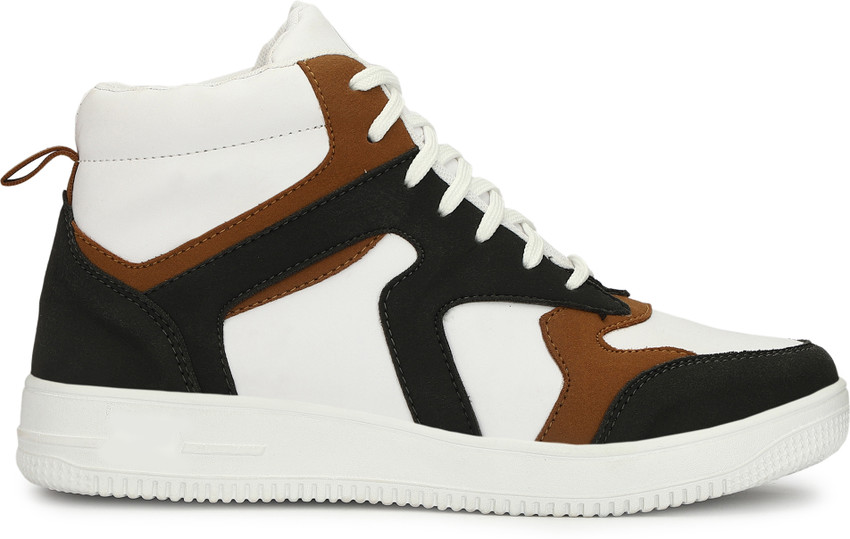 Street Bird High Tops Shoes with Extra Cushion Lightweight Lace-Up  