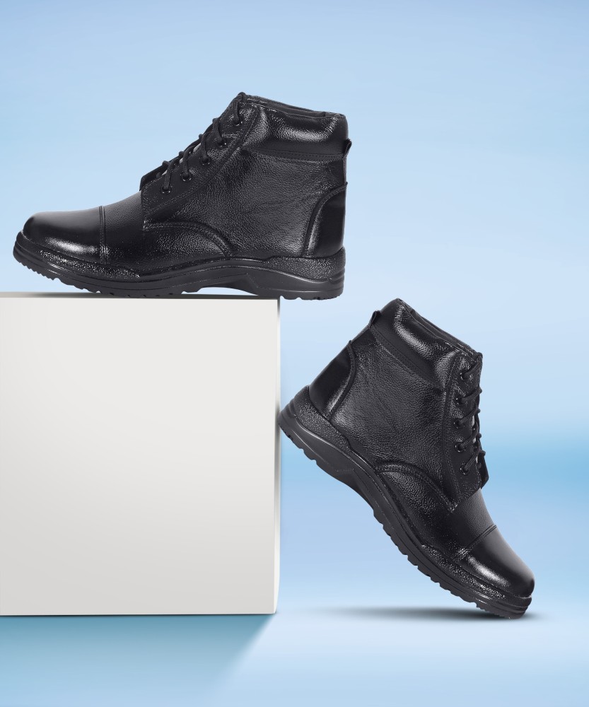 Mens leather boots online india hotsell