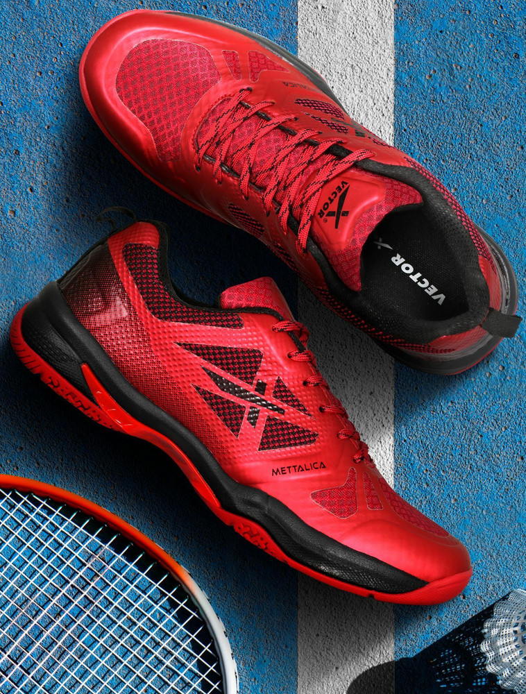 Vector badminton shoes top