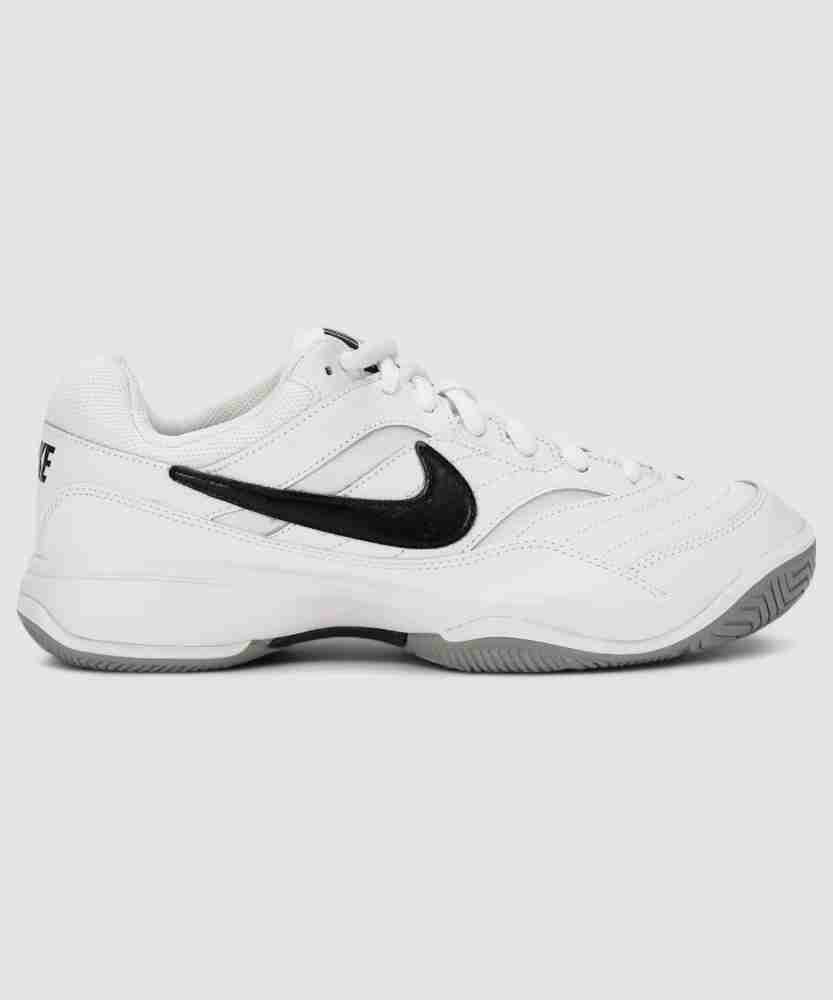 NIKE Court Lite Tennis Shoes For Men Buy WHITE BLACK MEDIUM GREY Color NIKE Court Lite Tennis Shoes For Men Online at Best Price Shop Online for Footwears in India Flipkart