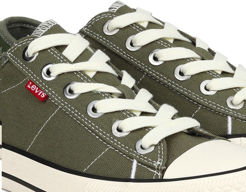 Levi's men's hot sale canvas shoes