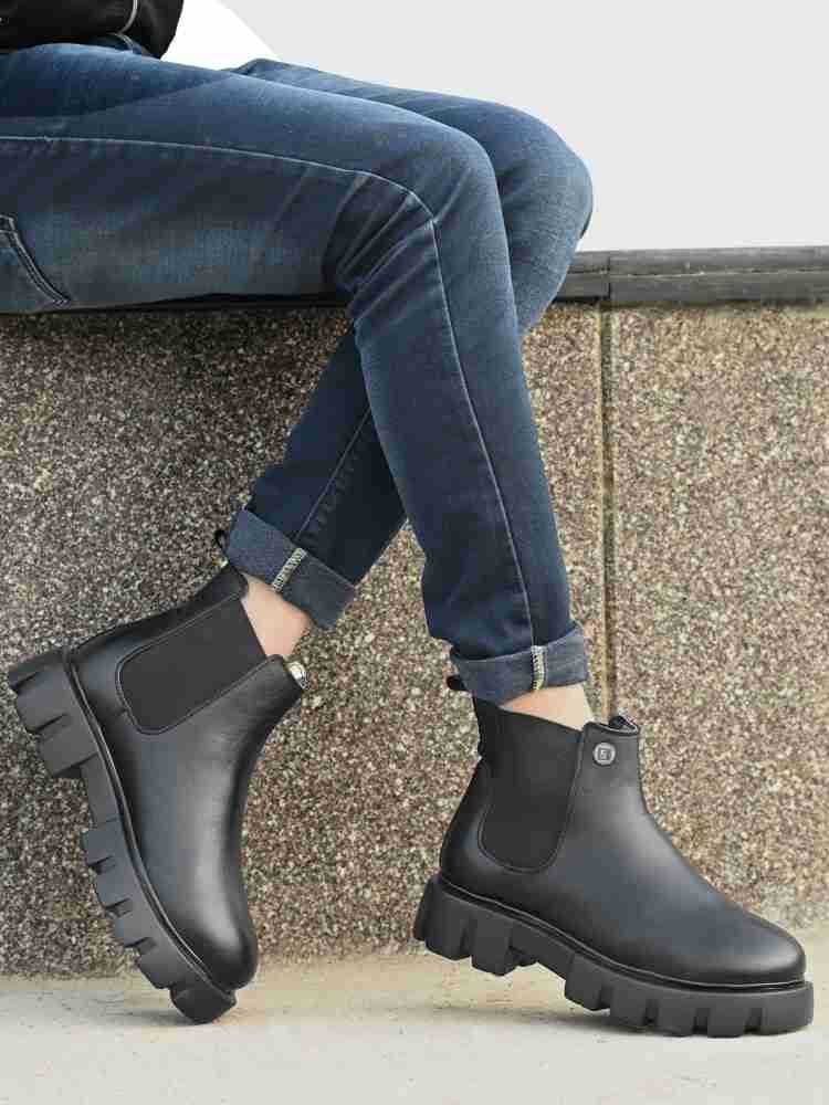 Flipkart boots for outlet womens