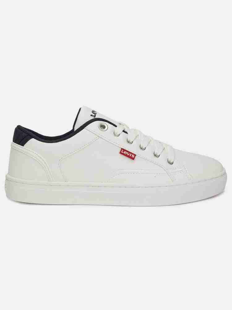 White cheap shoes levis